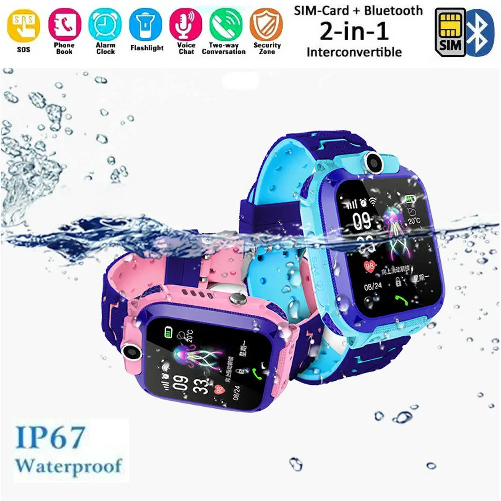 NEW Waterproof Smart Kids Child Watch Phone Call Alarm Step counter Camera | Электроника