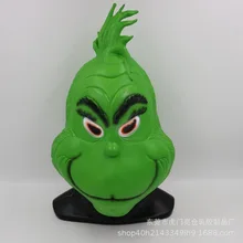 Маска Гринч с героями мультфильмов, маски гринвика, косплей, костюм гринча, рождественский подарок, Хэллоуин, вечерние костюмы