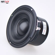 HIFIDIY аудио 4,5 дюймов 80 Вт круглый НЧ динамик высокой мощности бас домашний кинотеатр 2,1 блок сабвуфера 2 кроссовер Lou динамик s SB4-116S