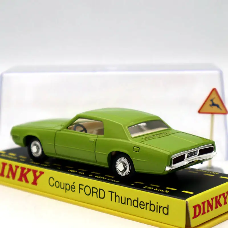 Атлас 1/43 Динки игрушечные лошадки ref 1419 купе Ford Thunderbird литья под давлением модели Зеленый Ограниченная серия Коллекция игрушечн