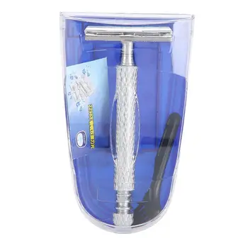 

Men's Classic Double Edge Shaving Safety Beard Shaver with Box