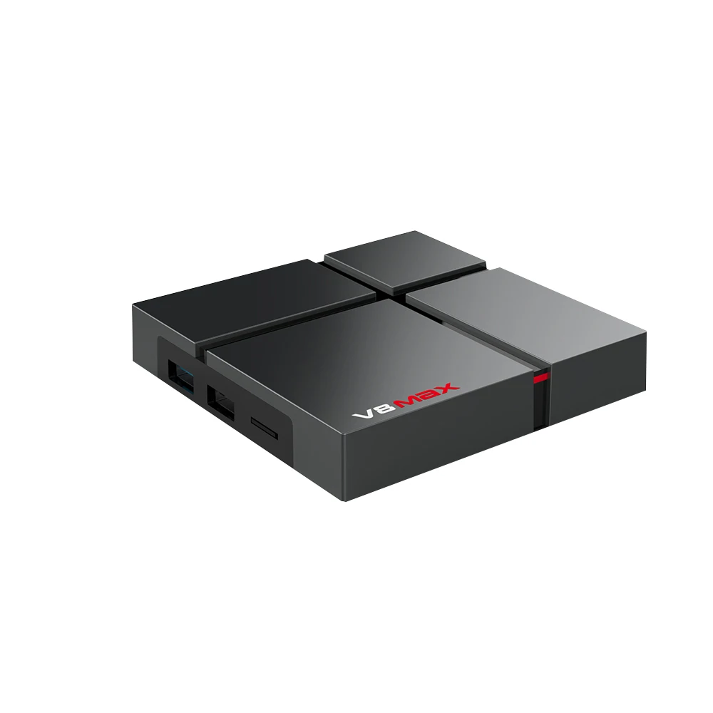 

V8 Max Android 8.1 Smart Tv Box Amlogic S905X2 Lpddr4 Quad Core Dual Wifi Bt 2.4G/5G 4K Video Media Player For Netflix Youtube
