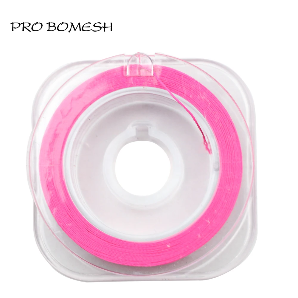 Pro Bomesh 7Spools/Pack 50m/Spool 200D NCP Wrapping Thread Color Fast DIY  Fishing Rod Building Material Componet Repair Kit