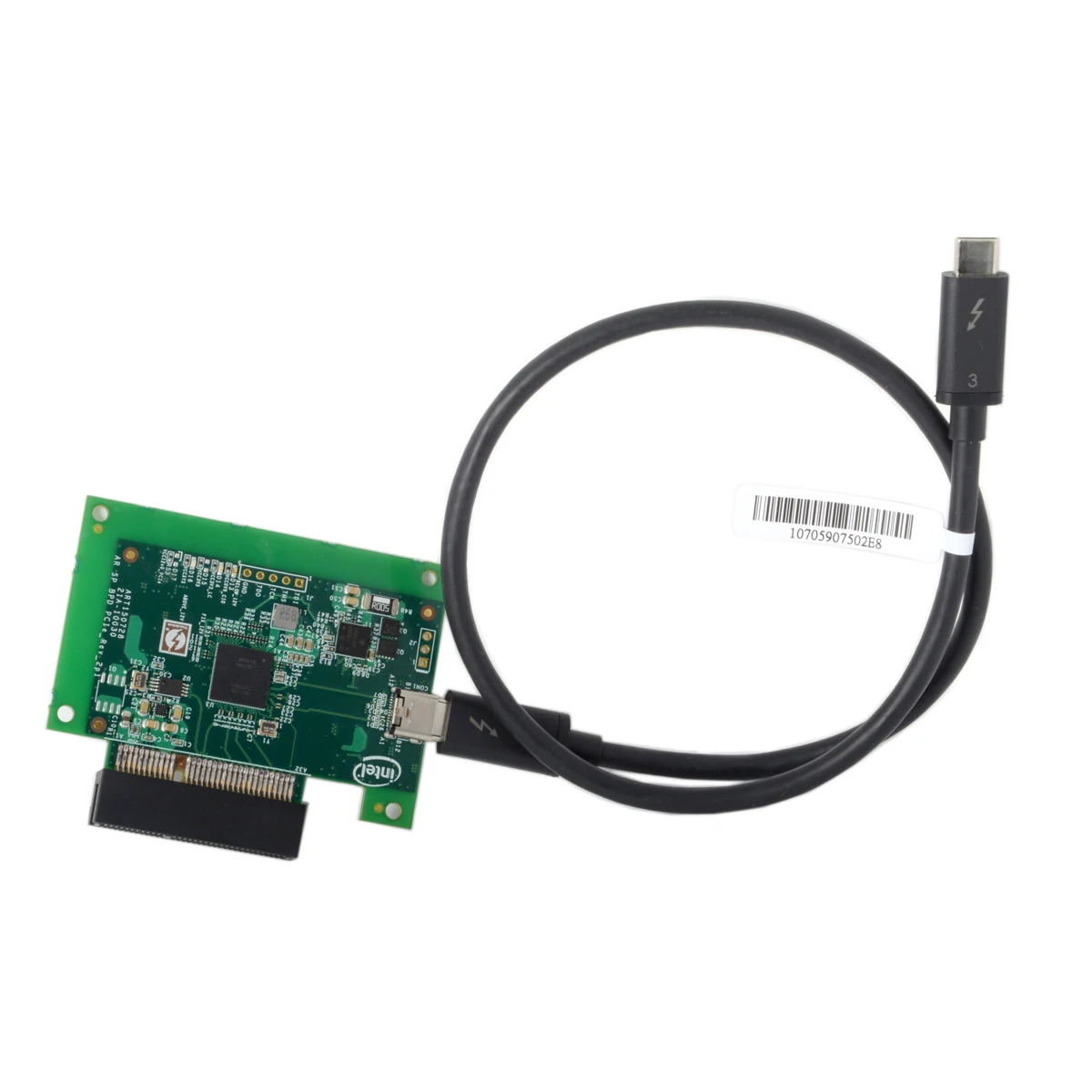 

Jimier Type-C Thunderbolt 3 to PCI Express PCI-E SSD Nvme NGFF M-key Convert Card Cable