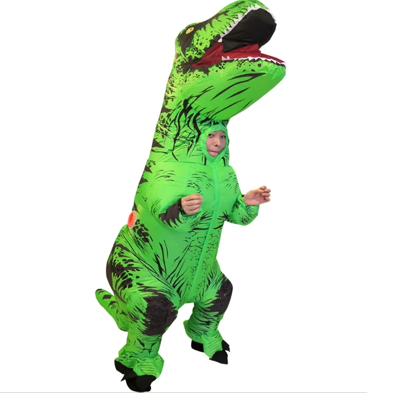 Надувная одежда Детский костюм динозавра платье талисман ролевая одежда для мужчин и женщин мультфильм