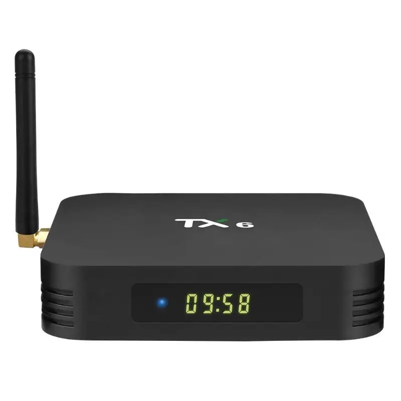TX6 Android 9 0 Смарт ТВ коробка Allwinner H6 четырехъядерный 2 4G + 5G WiFi BT 4 1 телеприставка 4K H.265
