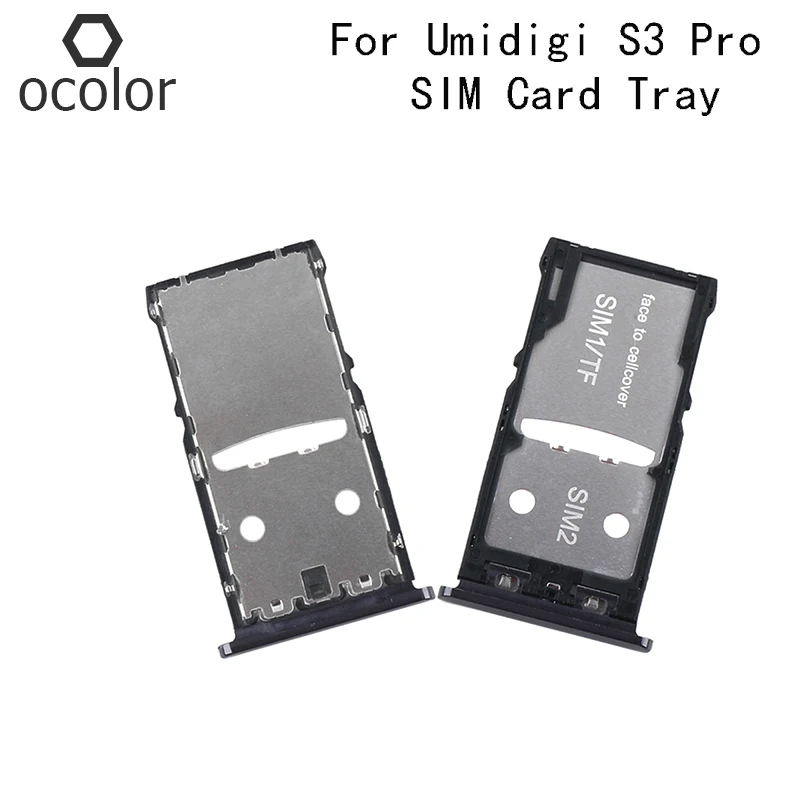 Ocolor для Umidigi S3 Pro слот sim карты держатель sd адаптер в сборе запасные части