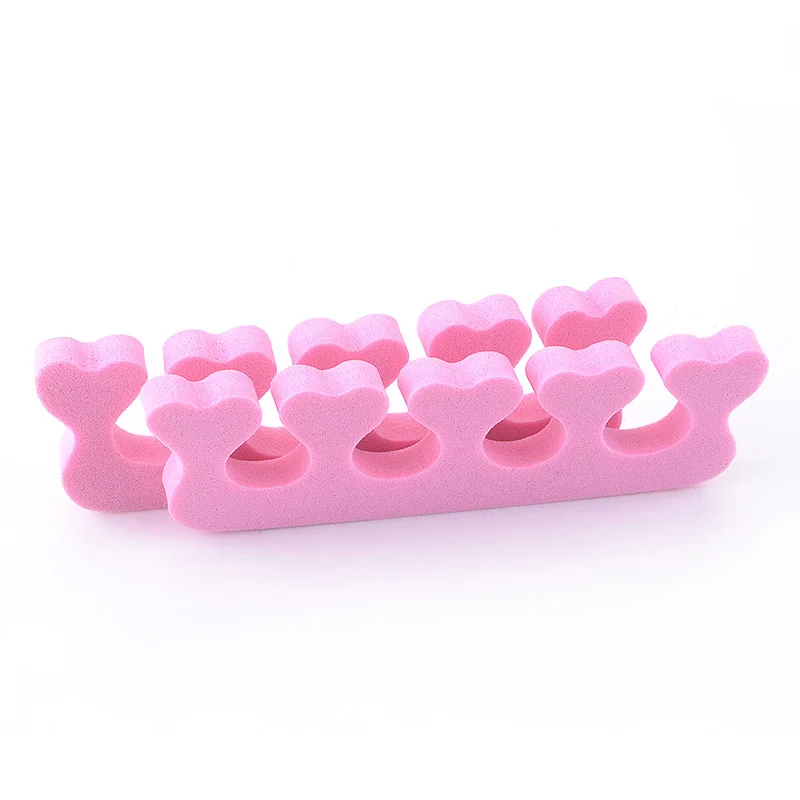 10 шт. Новый Soft Toe/разделитель для пальцев инструменты Nail Art Маникюр Педикюр ног