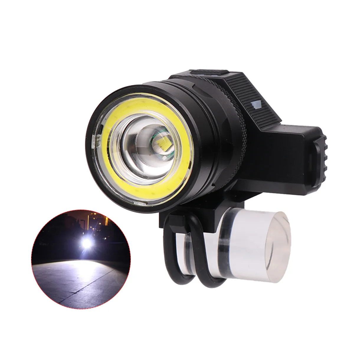 

Smuxi 16000LM Bike Light USB Rechargeable headlight T6 COB LED headlamp Bicycle Front Back Cycling Light Head lamp Waterproof