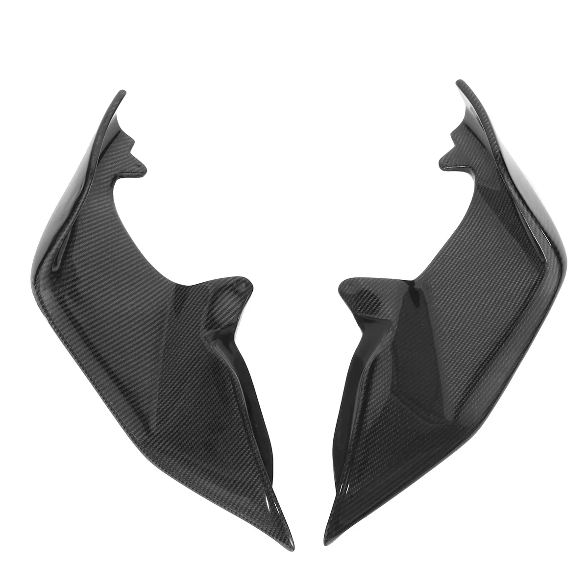 

New Pair Real Carbon Fiber Car Front Bumper Lip Splitters Diffuser For Lexus Gs350 F-Sport Model 2013-2015 Bumper Apron Spoiler