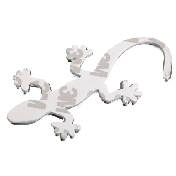 Нежный антиоксидантный хром ванадиевой стали сплава 3D Gecko автомобиля стикер