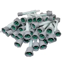 50 шт. клей на основе эпоксидной смолы сопло смешивания 1:1 диспенсер смесителя сопла аппликатор AB Смешанная трубка картриджи