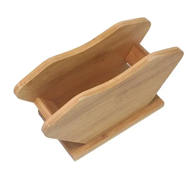 Best Offers Coffee Filter Holder Bamboo-wood Filter Holder Hand-jet Coffee Shop Supplies Paper Storage Box Kitchen Accesories 