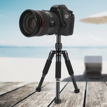 

Mini Portable Multifunctional Foldable Aluminum Tabletop Desktop Tripod 2 Section for Camera