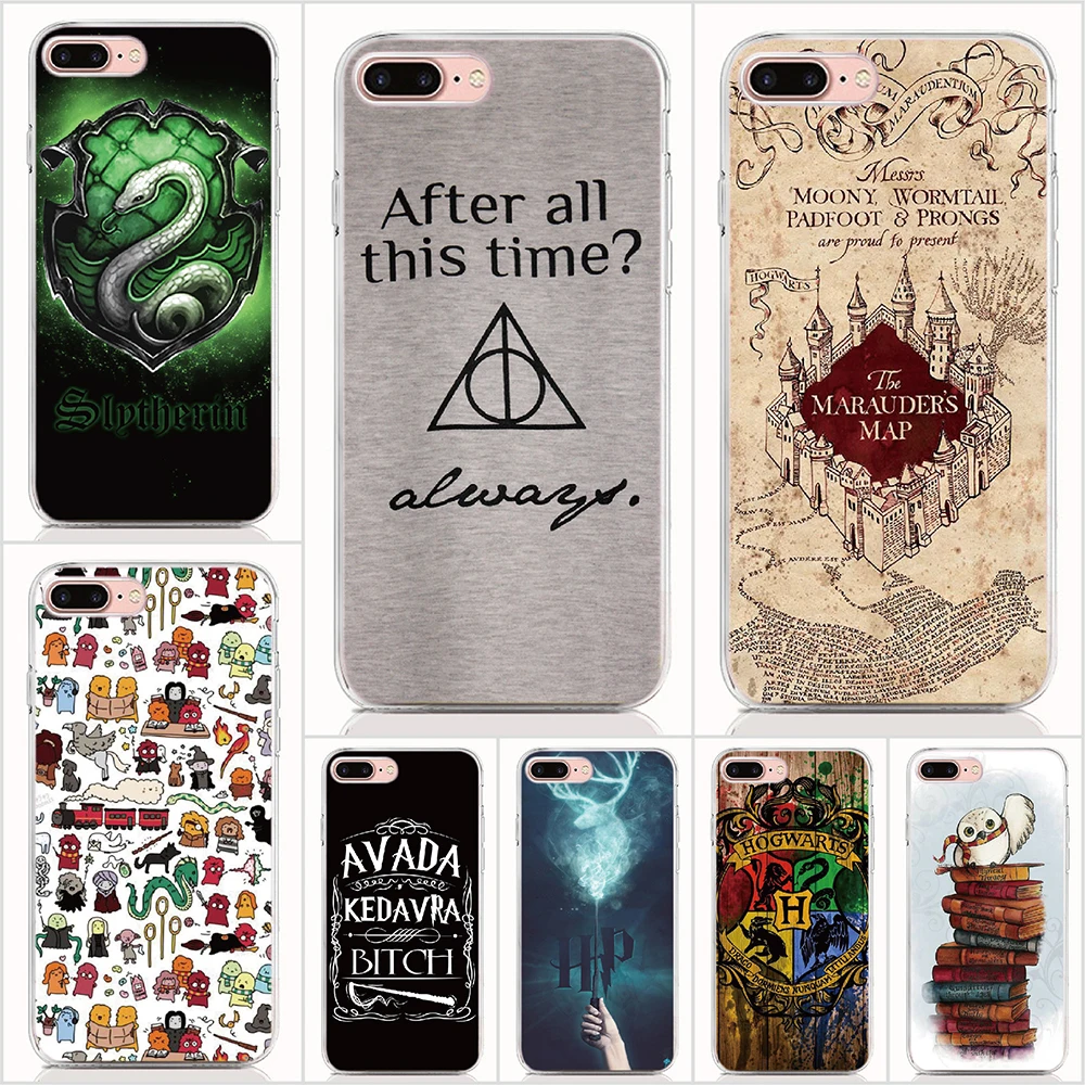 

For BQ Aquaris X2 C U2 X2 Pro U2 Lite 5057 Magic Case Harry Potter 2D Paiting Back Silicon Cover Soft TPU