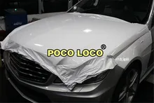Filme de embrulho brilho de vinil branco envoltório folha usado para embrulhar carros motocicletas barcos interior ou aplicações externas.