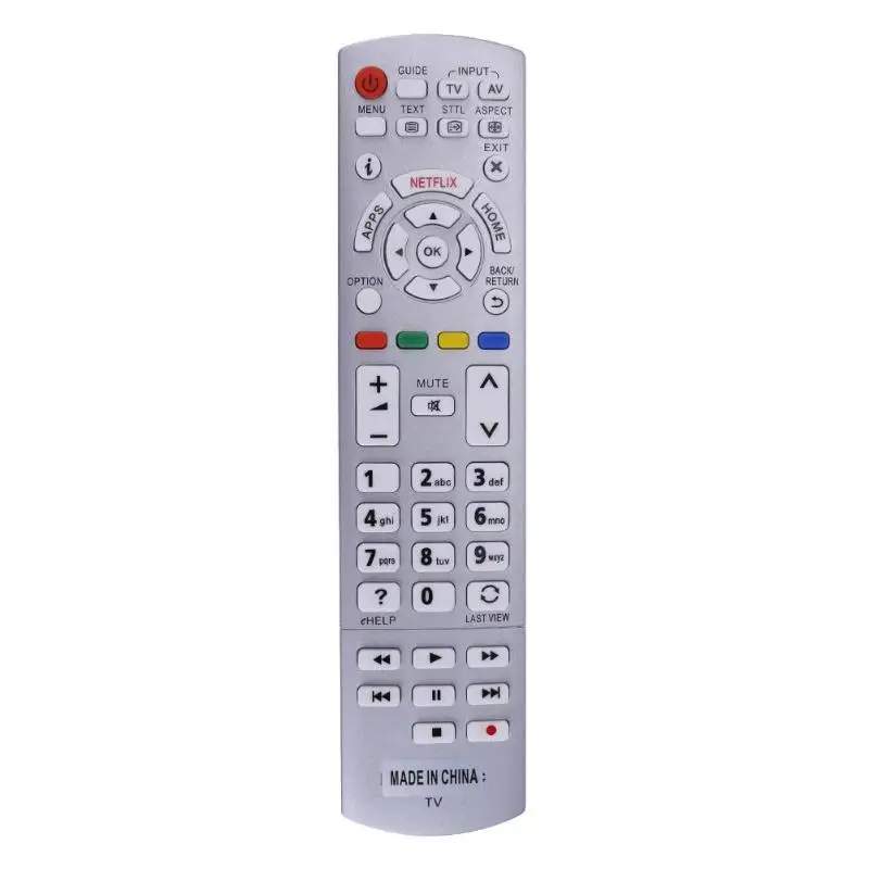 

Remote Control For Panasonic LCD/LED/HDTV N2QAYB000487 N2QAJB000109, N2QAJB000161, N2QAJB00124 Replacement Remote Control
