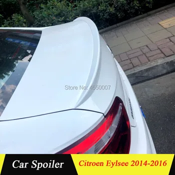 

high quality ABS material rear trunk rear wing spoiler for citroen C-Elysee 2014 2015 2016