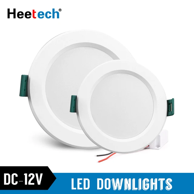 DC 12V Led Downlight 5W 9W 12W 15W 18W Led Ceiling Recessed Grid