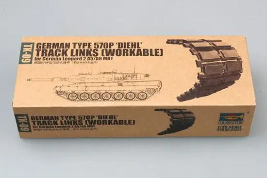 

Trumpeter 1/35 02039 Тип 570P "Diehl" леопард 2 тарк ссылки модель сборки