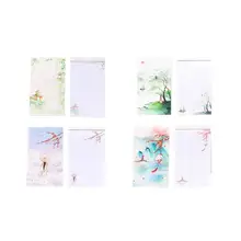 Случайные цвета) студент поставки творческий Китайский стиль Классическая эстетика портативный блокнот беспроводной пластик Мини Античный альбом