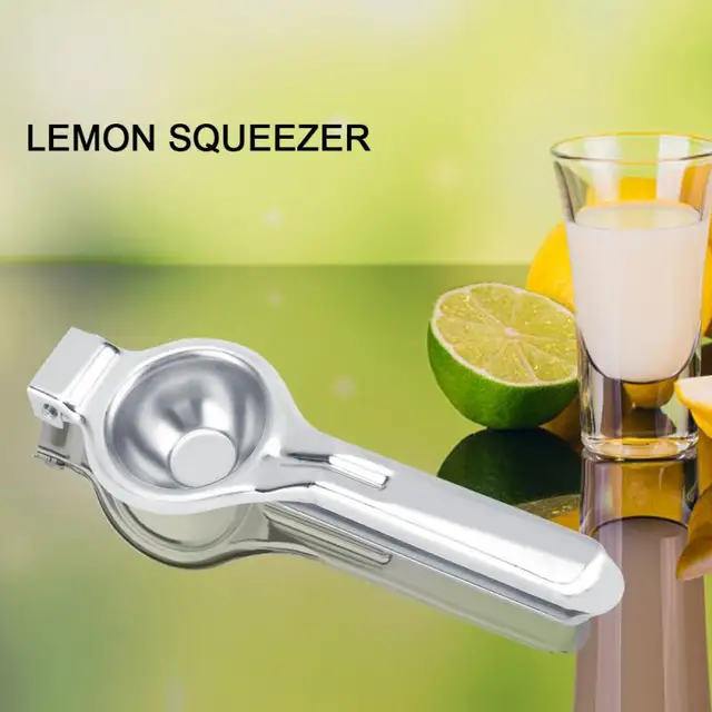 Fashion Mini Stainless Steel Lemon Squeezer Ergonomic Lime Juicer