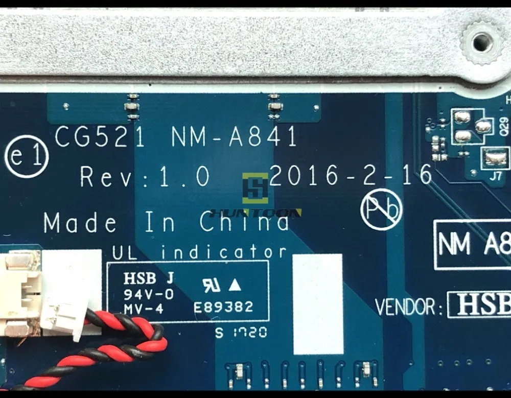 Высокое качество FRU: 5B20L46262 для Lenovo 100 15ACL материнская плата ноутбука CG521 NM A841 A6 7310U