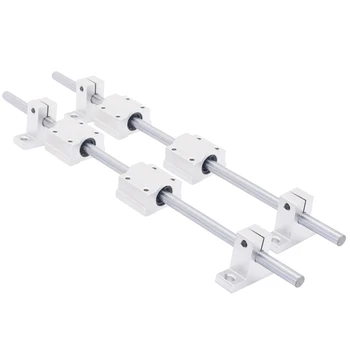 

New SCS8UU 8mm 300mm Linear Rail Shaft With SK8 SCS8UU Guide Support Bearing Slip Motor