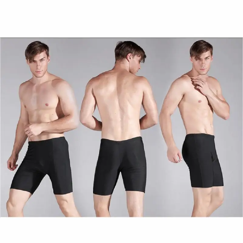 

Swimming Shorts For Men Quick Drying Black Quick Drying Swimming Trunks Flat Angle Tight Beach Shorts