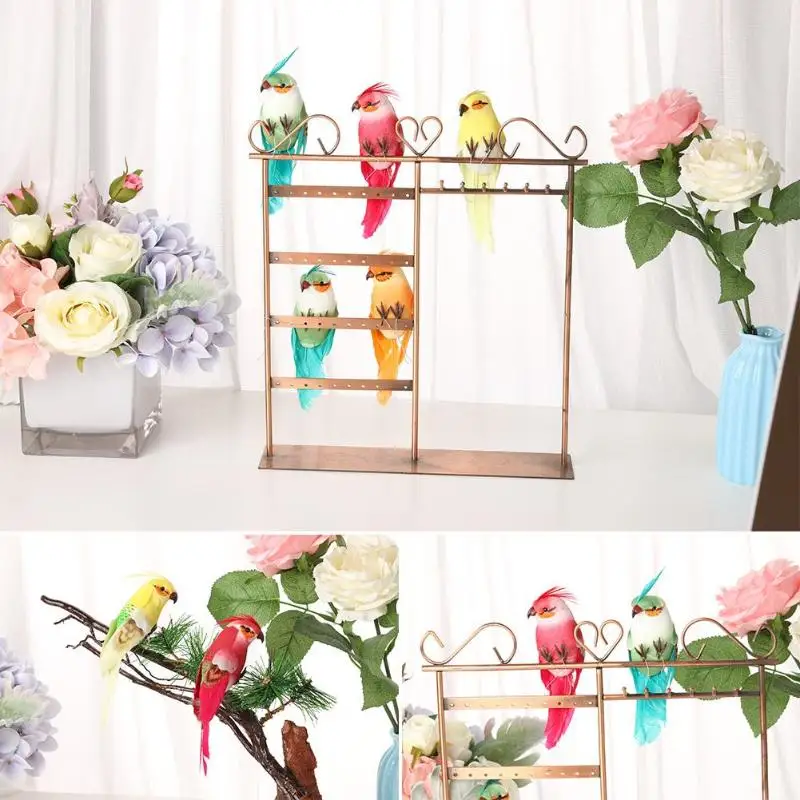 

12pcs/set Artificial Foam Feather Lifelike Simulated Birds DIY Party Crafts Home Gardening Decoration Artificial Birds Decor