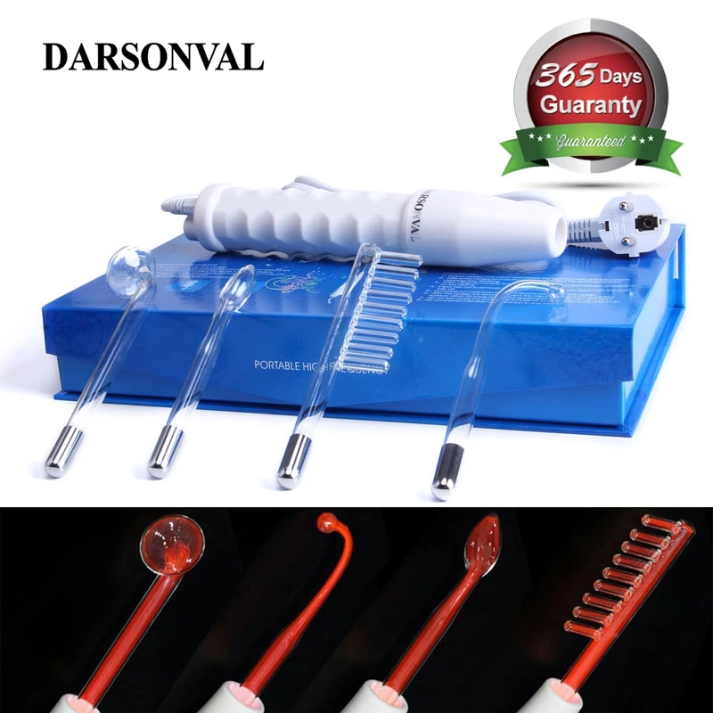 DARSONVAL Portable Electrode High Frequency Spot Acne Remover Facial Skin Care Massager For Face Beauty Device Spa Salon Home DARSONVAL Portable Electrode High Frequency Spot Acne Remover Facial Skin Care Massager For Face Beauty Device Spa Salon Home