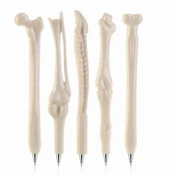 

Factory Wholesale 2000X Creative Ball Point Pen Bone Shape Nurse Doctor Student Teacher Stationery Gift Bone shape ballpoint pen