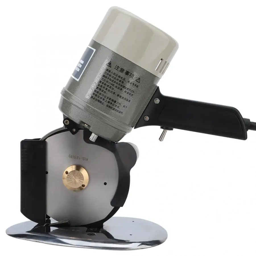 

Cnc laser 220V 125mm Rotary Blade Electric Round Cloth Cutter Fabric Trimming Cutting Machine cnc Milling Machine
