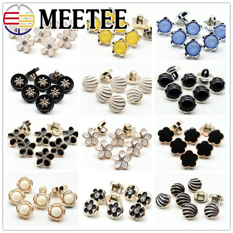 

50pcs high-end shirt decoration buttons mix style chiffon shirt dress small buttons for sewing cloth accessory DIY crafts