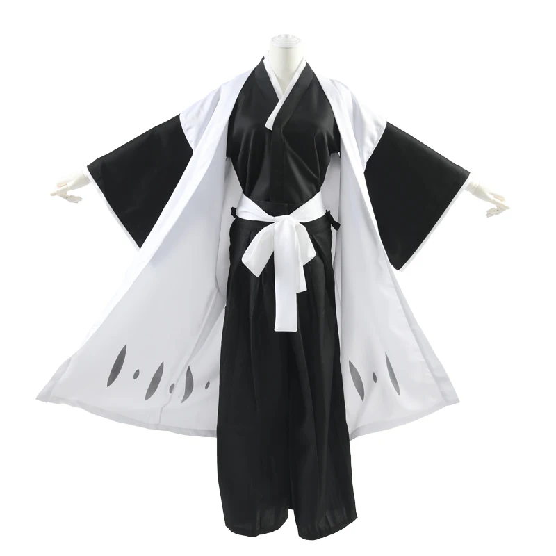 Milky Way Аниме BLEACH Ichimaru Gin косплей костюм халат плащ пальто японское кимоно Кендо | Отзывы и видеообзор