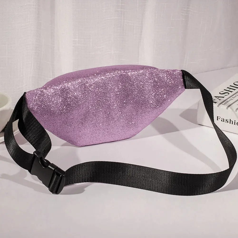 Модная прозрачная блестящая поясная сумка кошелек для мужчин и женщин