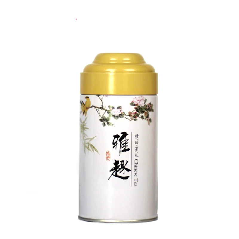 

Xin Jia Yi Packaging Metal Tin Box Round Airtight Welding Tea Candy Jewelry Storage Container Sundries Decorative Gift Tin Cans