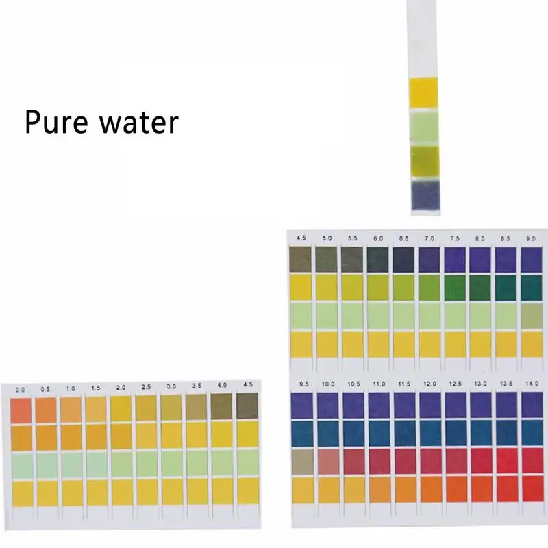 Тестовые бумажные полоски/коробка 0-14 Универсальный PH 100 для PH уровень тесты щелочной средства ухода за кожей кислоты аквариумы питьевой воды