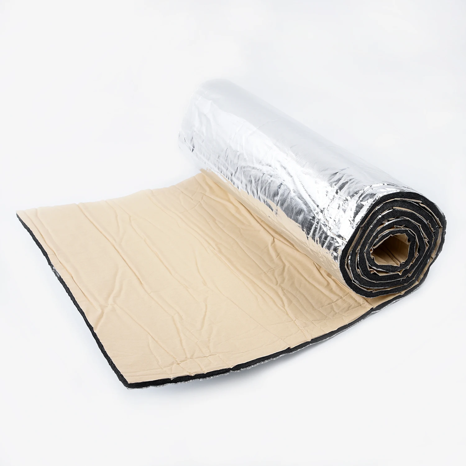 

Auto Heat Shield Mat Car Firewall Heat Shield Insulation Sound Deadener Mat 50*200cm