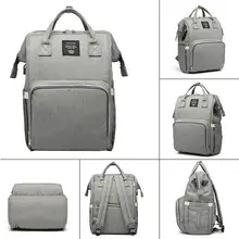 USB Charging Maternity Nursing Bags USB Port Mummy Diaper Bag Pure Color Baby Nappy Backpack Waterproof Mother Travel Handbags