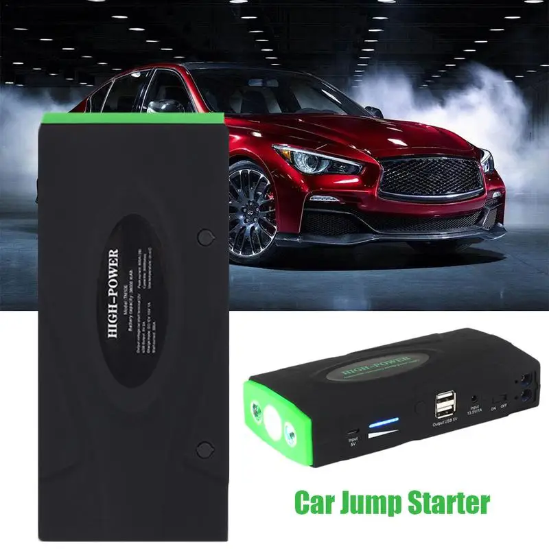 12V Car Jump Starter Portable Power Pack Auto Battery Booster 12V Car Jump Starter Portable Power Pack Auto Battery Booster