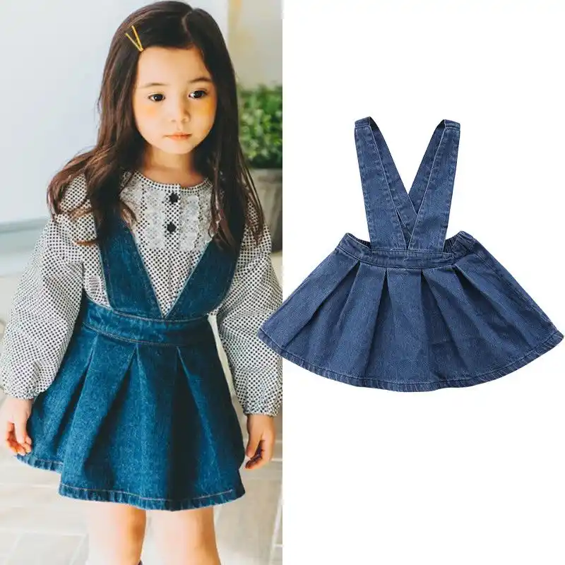 overall skirt for kids