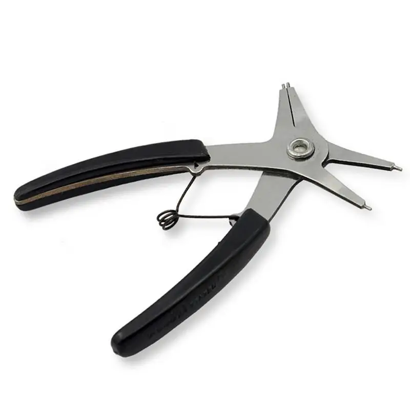 

2 In 1 Circlip Pliers Snap Ring Pliers Dual-Use 4-Way Type Hand Tool For Working