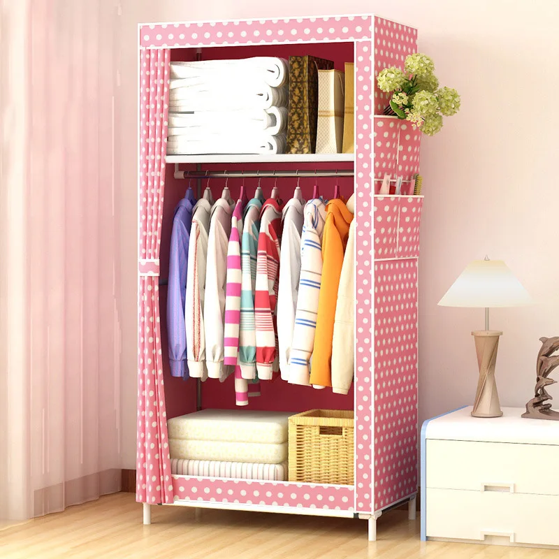 Online Shop Simple Assembly Non Woven Fabric Craft Single Closet
