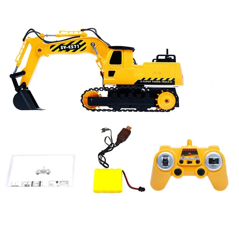 

Double E E571-001 Wireless Remote Control Engineering Car 2.4G 1:26 Toy Electric Excavation Game Toy Car