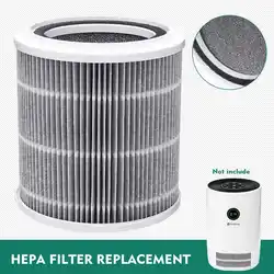 AUGIENB замена фильтра hepa для настольный очиститель воздуха 99.97% пыли, пыльцы, дым, запах, плесень спор, ПЭТ dander