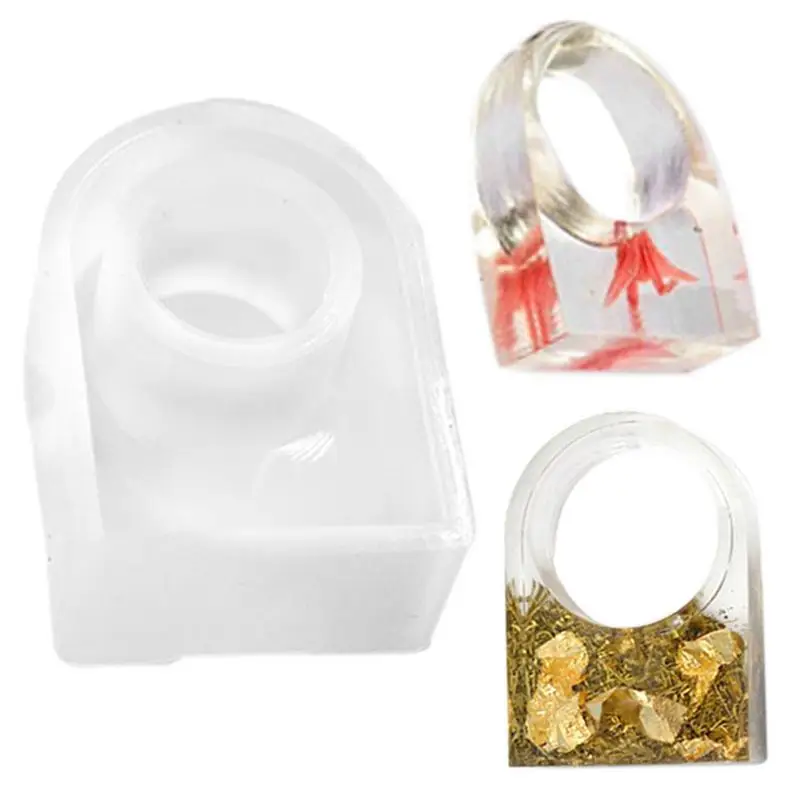 

Cake decorating tools Square Head Ring Silicone Mold Full Transparent DIY Cookie Chocolate Kitchen Gadgets Baking Molds Tools