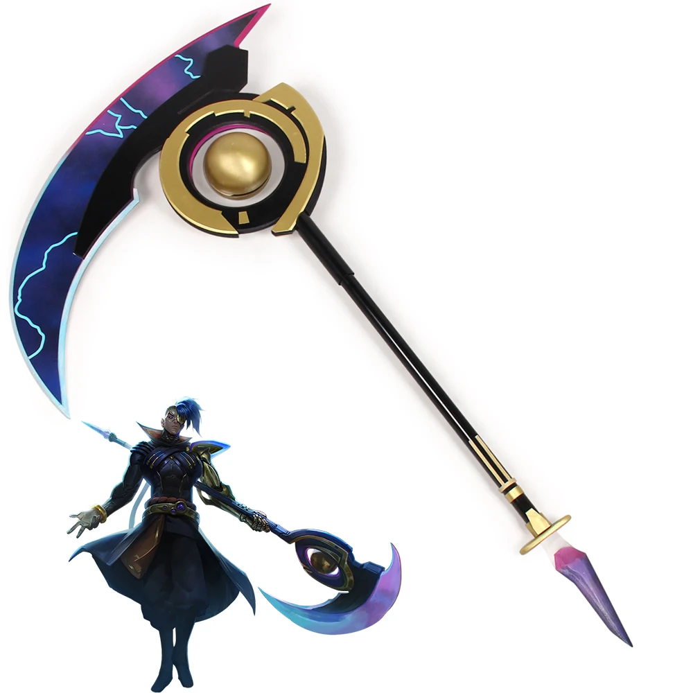 

League of Legends Shieda Kayn The Shadow Reaper Sickle Cosplay Prop