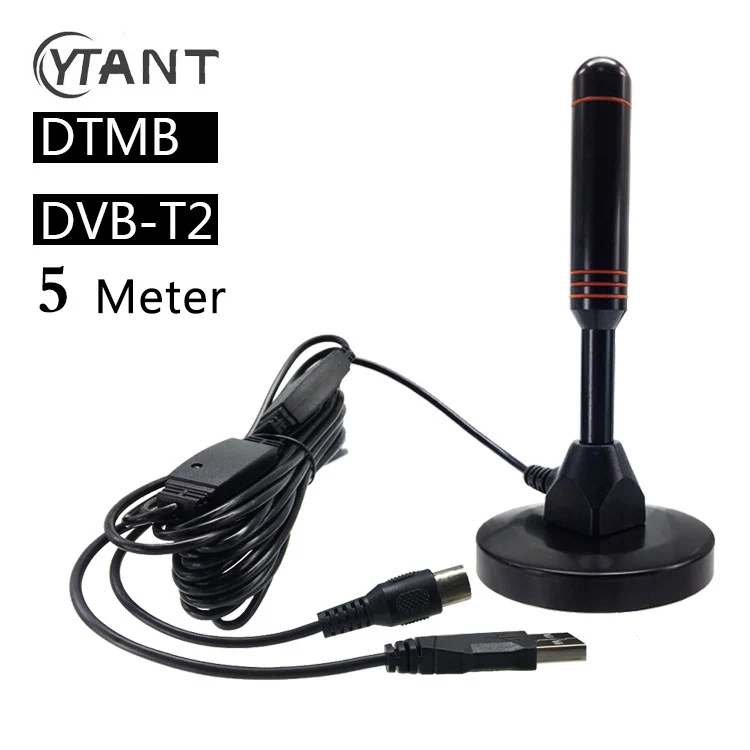 LEORY антенна для Hd ТВ Indoor 30DB 1080 P USB цифровой усилитель заземления волна Hd ТВ DTMB Indoor ТВ антенна высокое качество DVB-T/T2