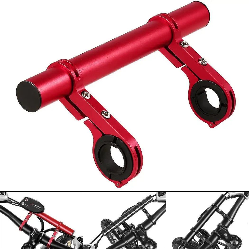 Bicycle Double Handlebar Extension Mount Aluminum Alloy Mount Bracket